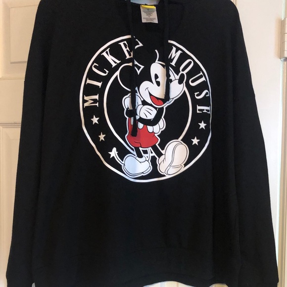 DISNEY MICKEY MOUSE DRAWSTRING HOODIE - Picture 2 of 4
